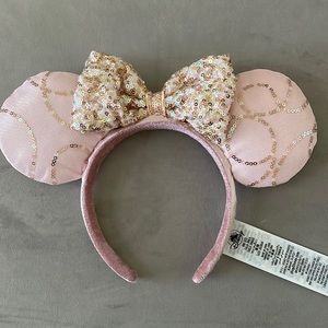 Disney Light Pink Mickey Mouse Ears Headband